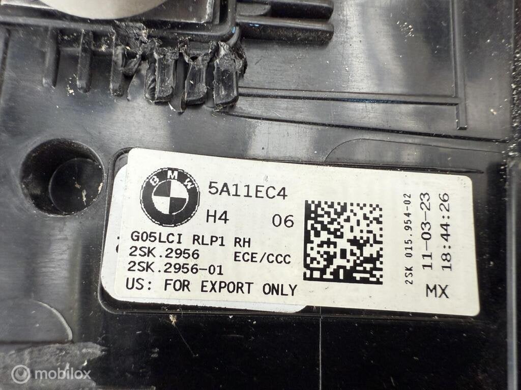 Achterlicht rechts bmw x5 g05 lci led 5a11ec4 facelift, Auto-onderdelen, Gebruikt, Ophalen of Verzenden