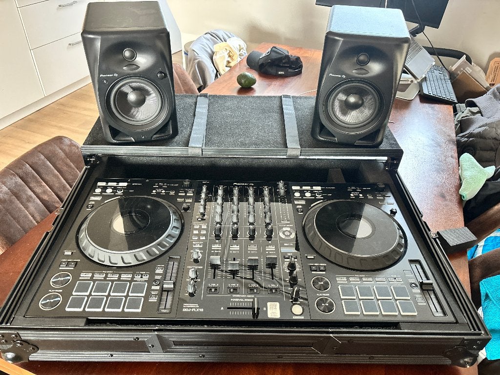 Pioneer DDJ FLX10, met flightcase en speakers, Muziek en Instrumenten, Ophalen, Zo goed als nieuw, Dj-set, Pioneer