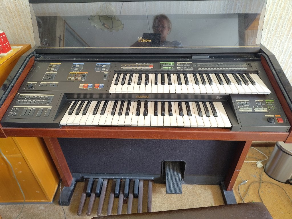 Electronisch orgel, Ophalen, Gebruikt, 2 klavieren, Orgel