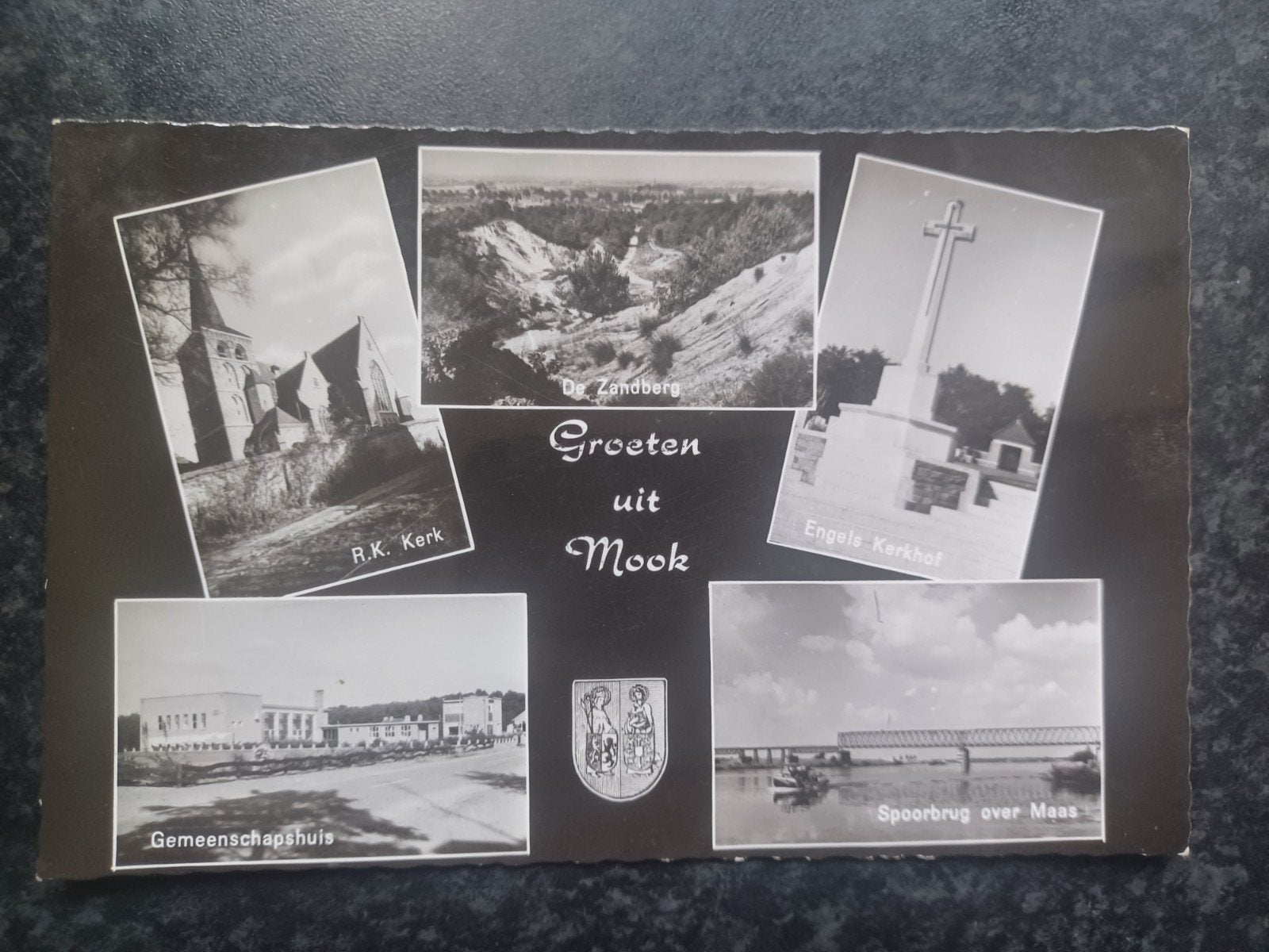 Groeten uit Mook 5-luik 1969, Ophalen of Verzenden, 1960 tot 1980, Ongelopen, Limburg