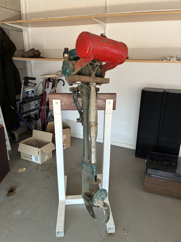 oude buitenboordmotor ( johnson ), Ophalen of Verzenden, Gebruikt, Motor en Techniek
