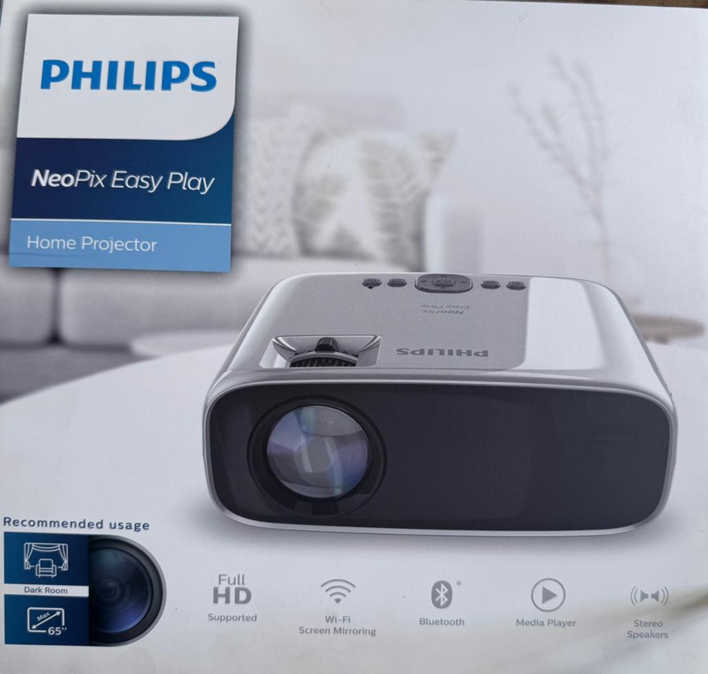 Neopix Easy Play Home Projector, Audio, Tv en Foto, Beamers, Philips, LED, Ophalen of Verzenden, Zo goed als nieuw