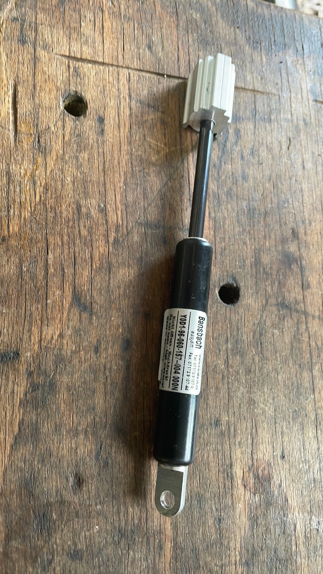 Bansbach easylift gasveer type Y0D1-96-060-157-004, Ophalen of Verzenden, Zo goed als nieuw, Slot