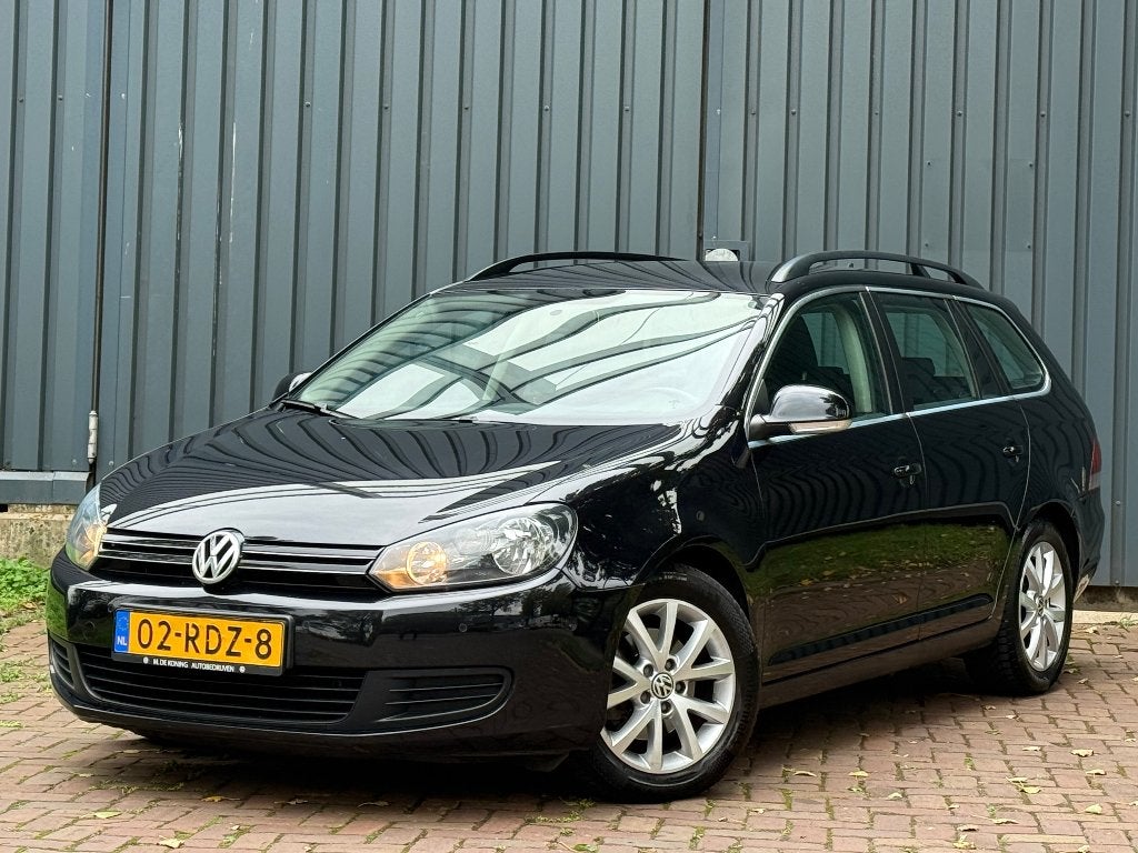 Volkswagen Golf 1.4 TSI 90KW Variant |DSG|Navi|Cruise|Airco, Stof, Zwart, 4 cilinders, Stationwagon