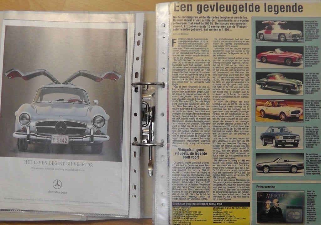 Mercedes 300 SL Flugeltur W198 ? 20x autotest lezen, Boeken, Ophalen, Gelezen, Mercedes