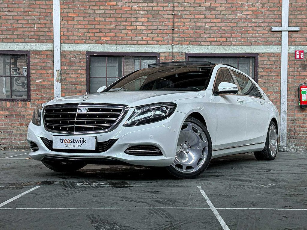 Mercedes-Benz S500 Maybach 4.7 V8 455pk 2015 S-Klasse, HVJ-2, Auto's, Mercedes-Benz, Achterwielaandrijving, Gebruikt, Maybach S-Klasse