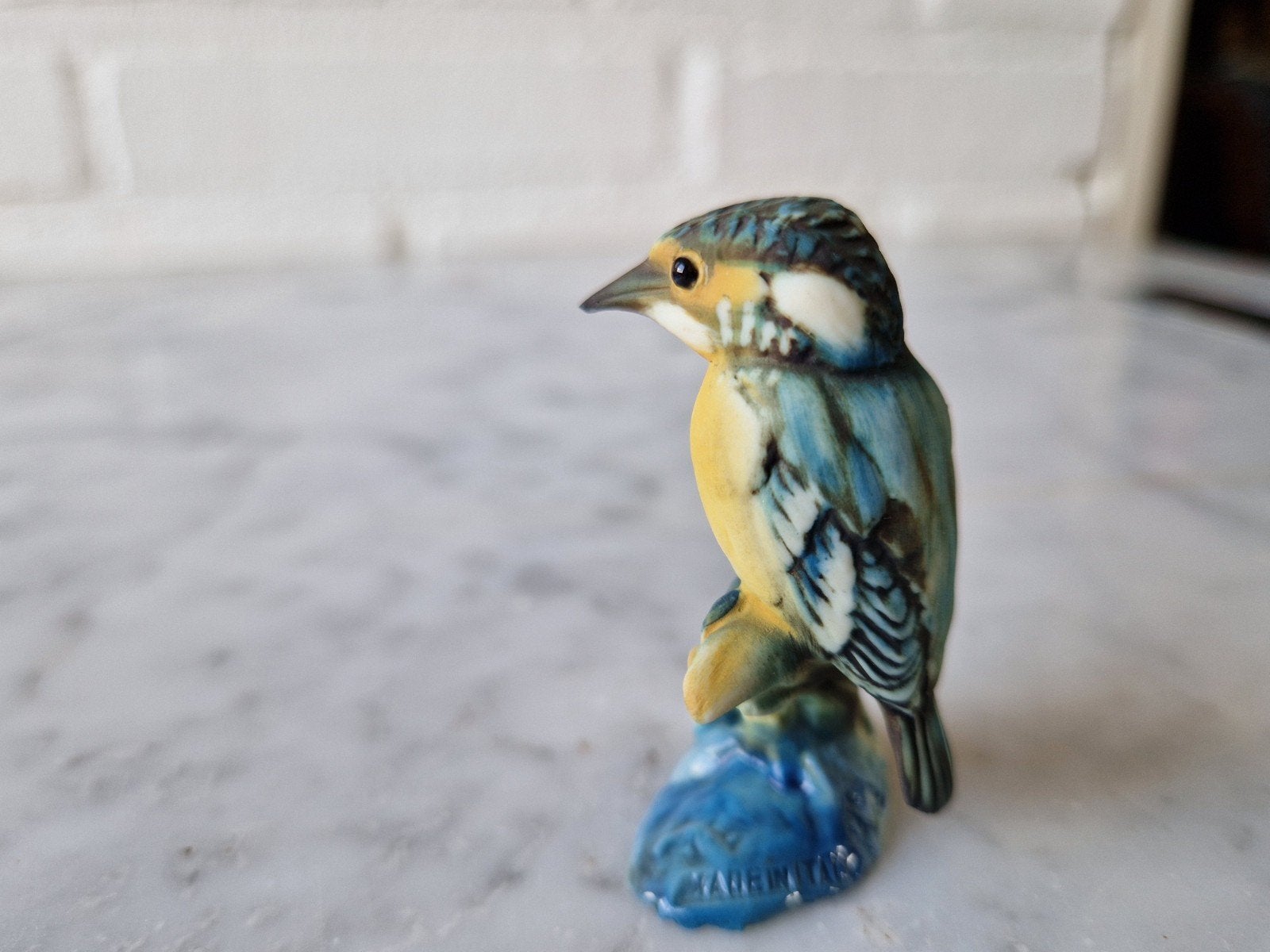 Vintage Creazioni Bindi IJsvogel Beeldje - Made in Italy, Verzamelen, Ophalen of Verzenden, Zo goed als nieuw, Vogel, Beeldje of Figuurtje