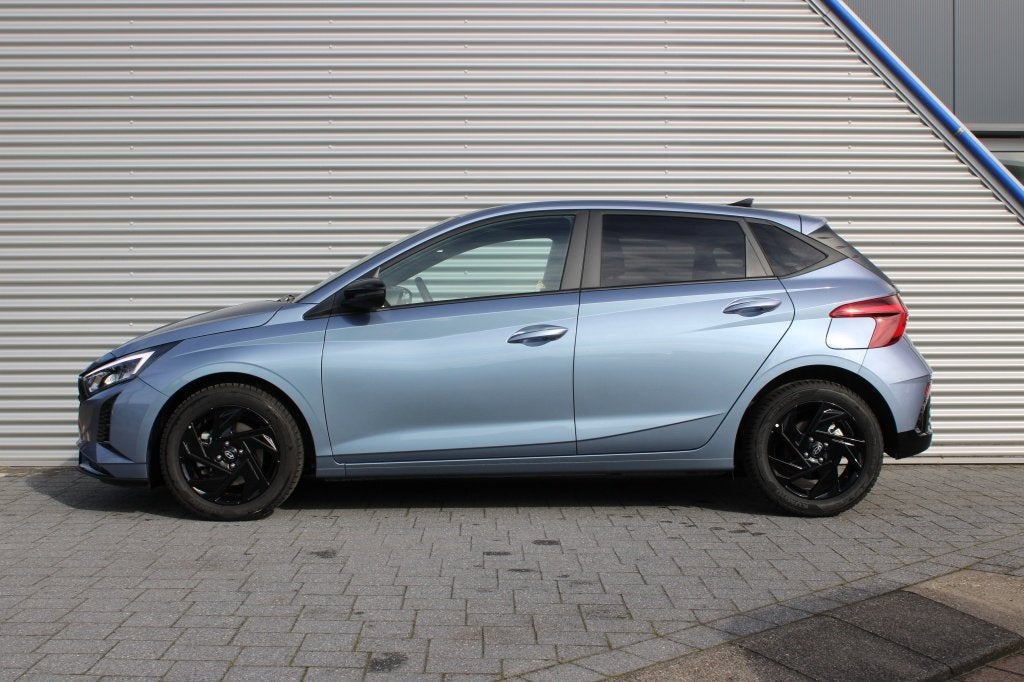 Hyundai i20 1.0 T-GDI Comfort Blackline, Automaat, Gebruikt, Blauw, 1070 kg
