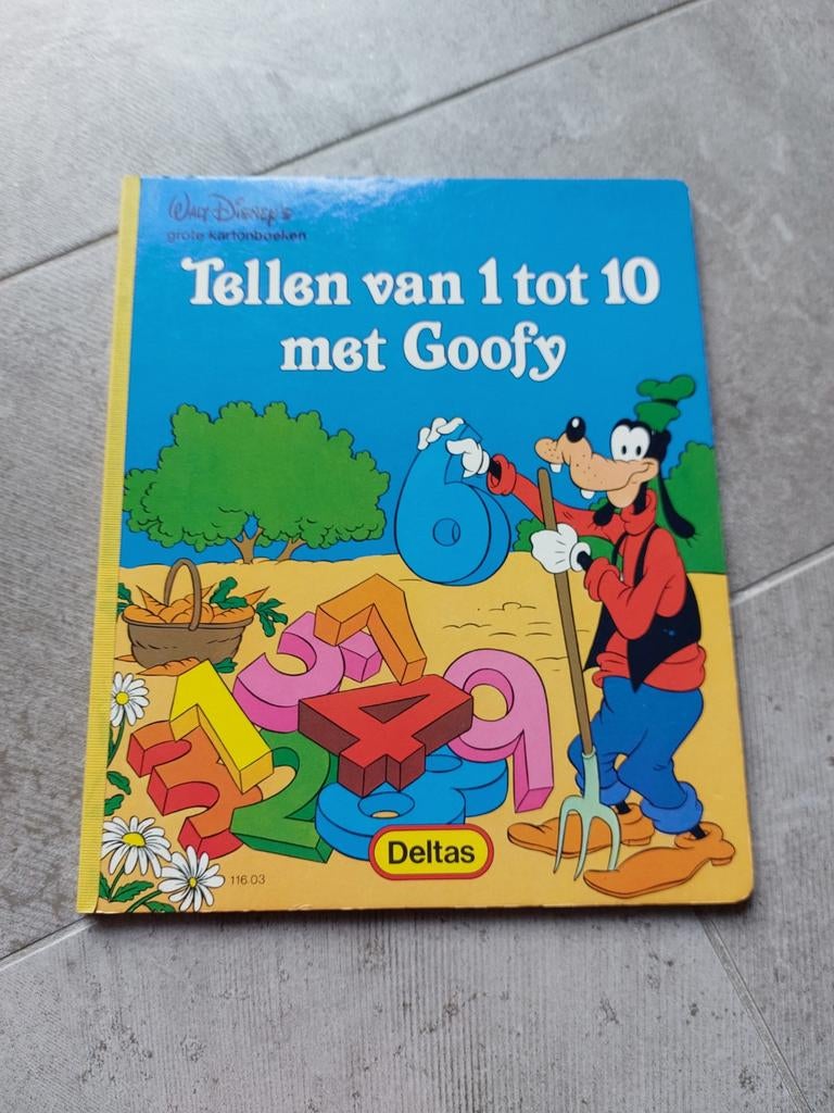 Tellen van 1 tot 10 met Goofy, Gelezen, Fictie algemeen, Jongen of Meisje, Walt Disney