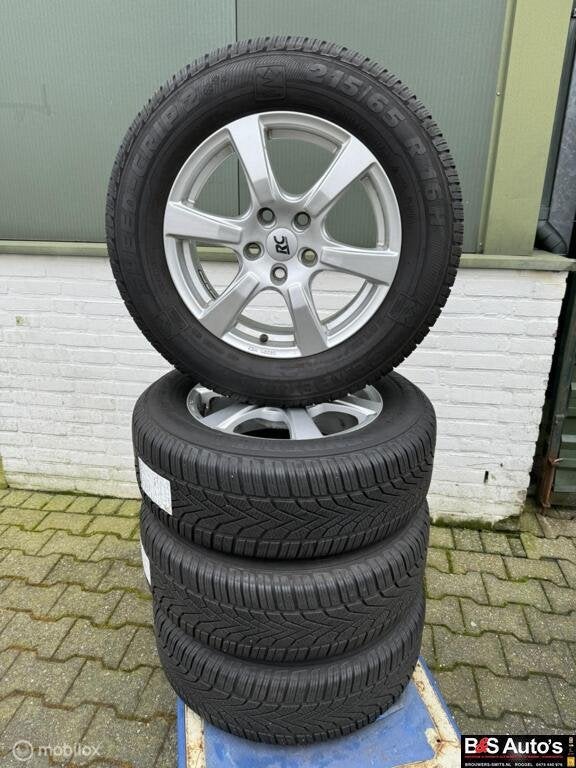 Brock velgen + winterbanden 8mm Mitsubishi ASX 10-21, Auto-onderdelen, Ophalen, 16 inch, Banden en Velgen, Winterbanden
