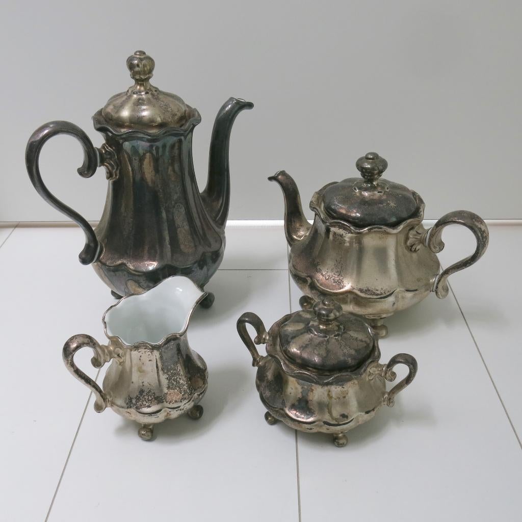 Oud koffie / thee servies. WMF keramiek., Antiek en Kunst, Antiek | Servies compleet, Ophalen of Verzenden