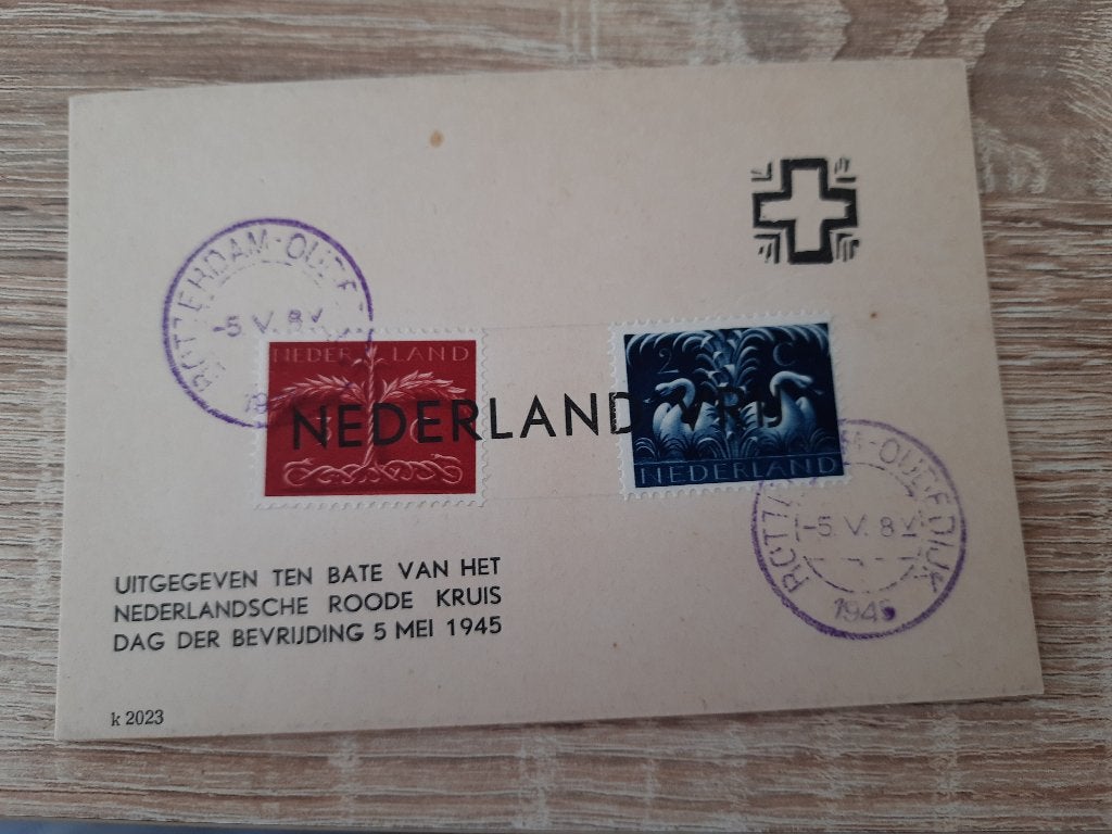 Nederland, Postzegels en Munten, Verzenden, Na 1940, Gestempeld