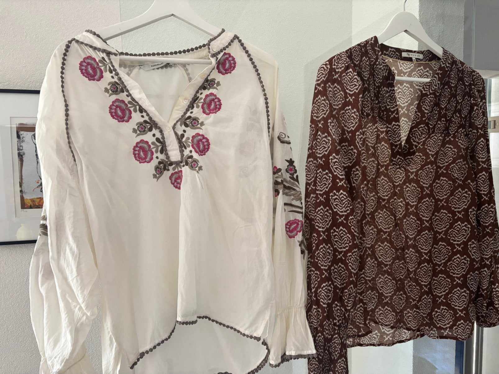 Blouse maat 38 m, Ophalen of Verzenden, Zo goed als nieuw, Maat 38/40 (M)