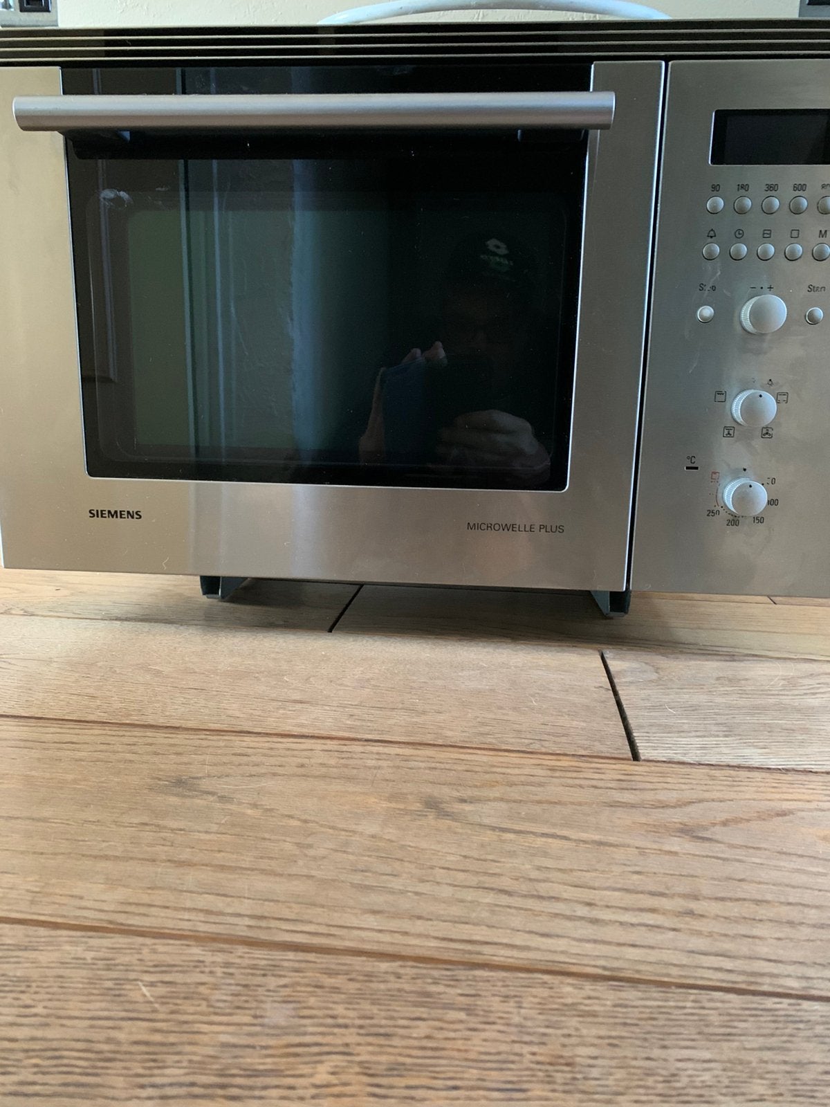 Siemens microwelle plus model HFT859, Witgoed en Apparatuur, Magnetrons, Combimagnetron, Gebruikt, Hete lucht, Ophalen of Verzenden