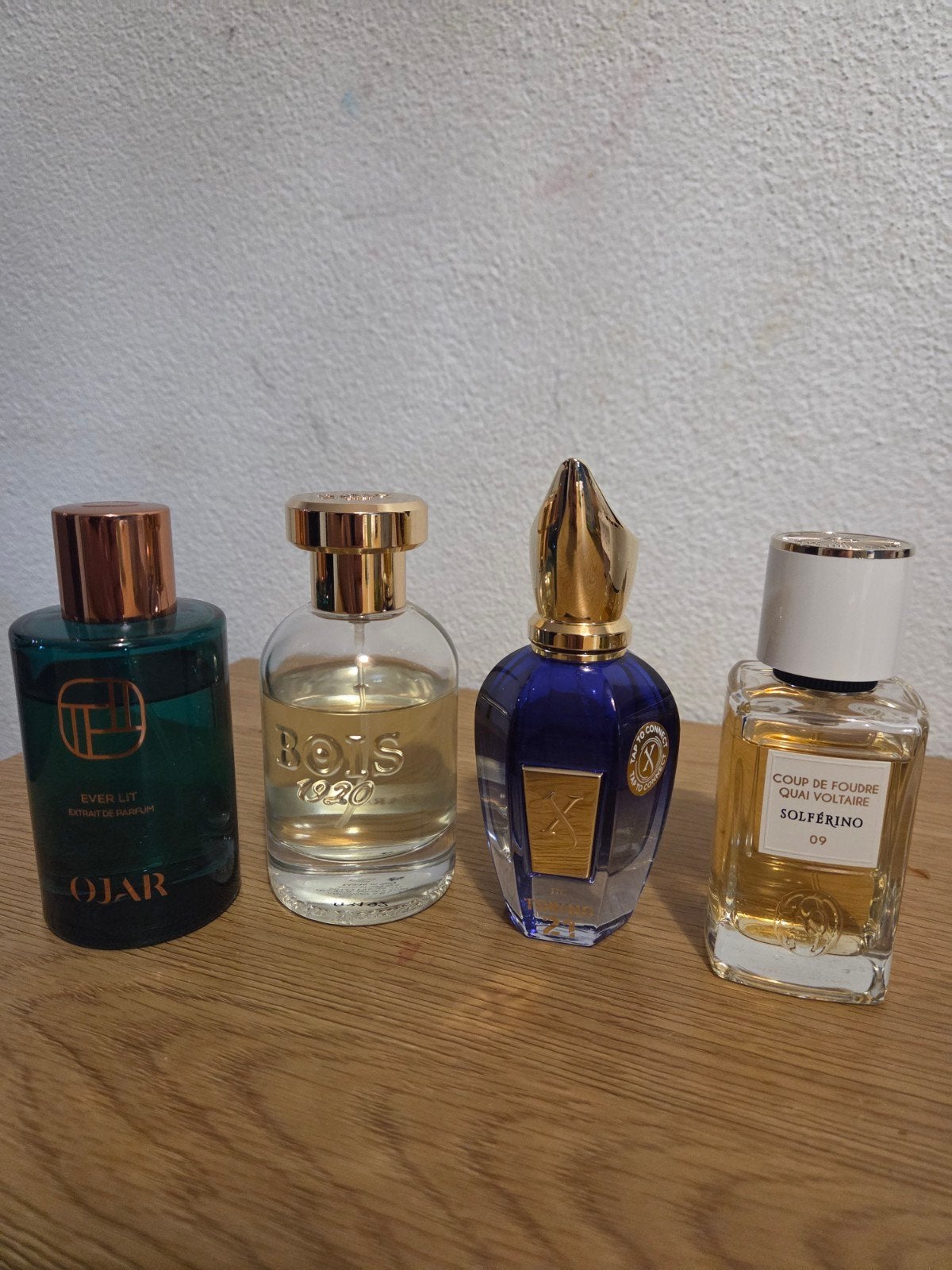 Niche parfums, Ophalen, Miniatuur