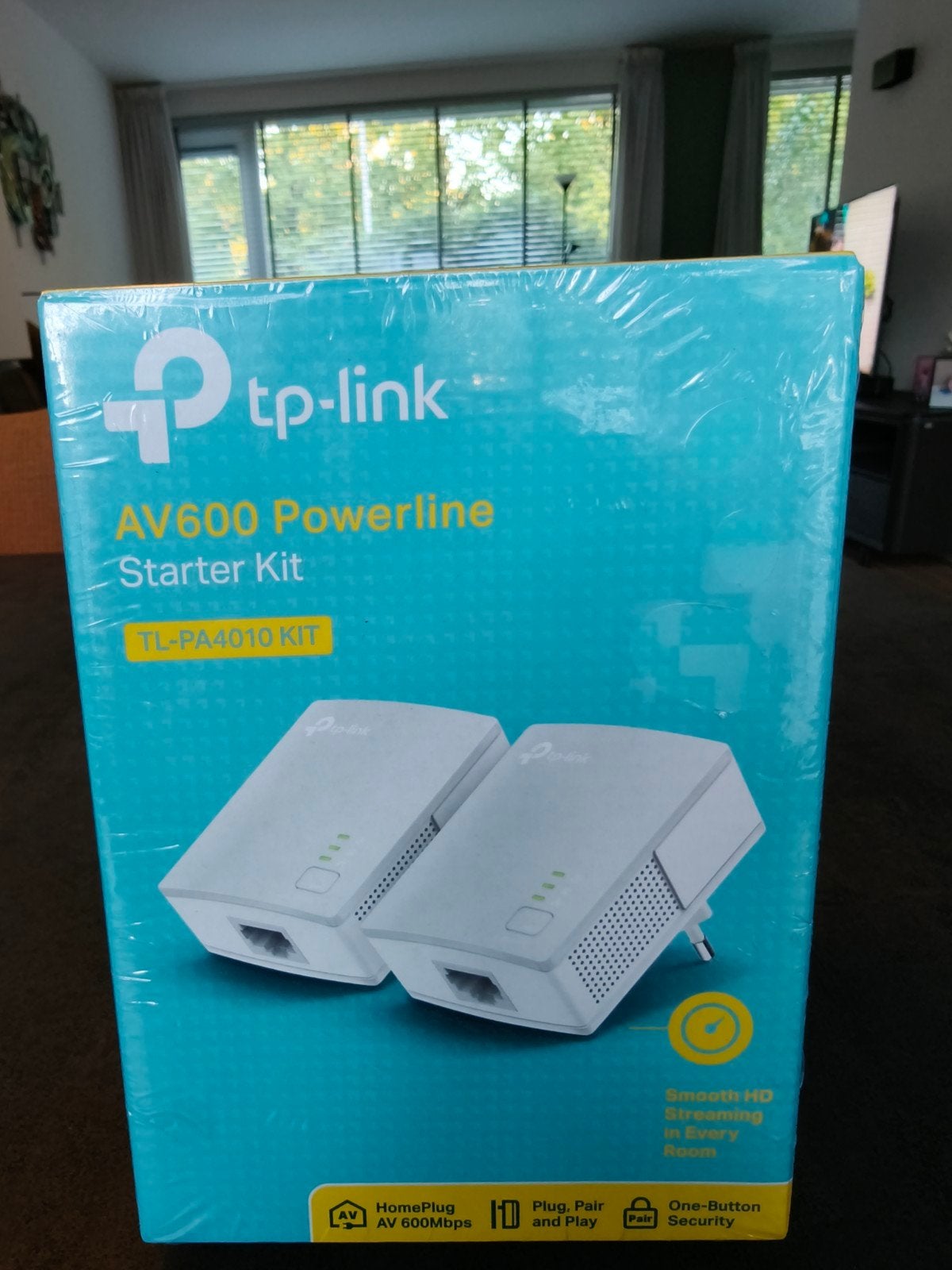 TP-Link AV600 Powerline Starter Kit (TL-PA4010 KIT), Computers en Software, Ophalen of Verzenden, Nieuw, TP-Link