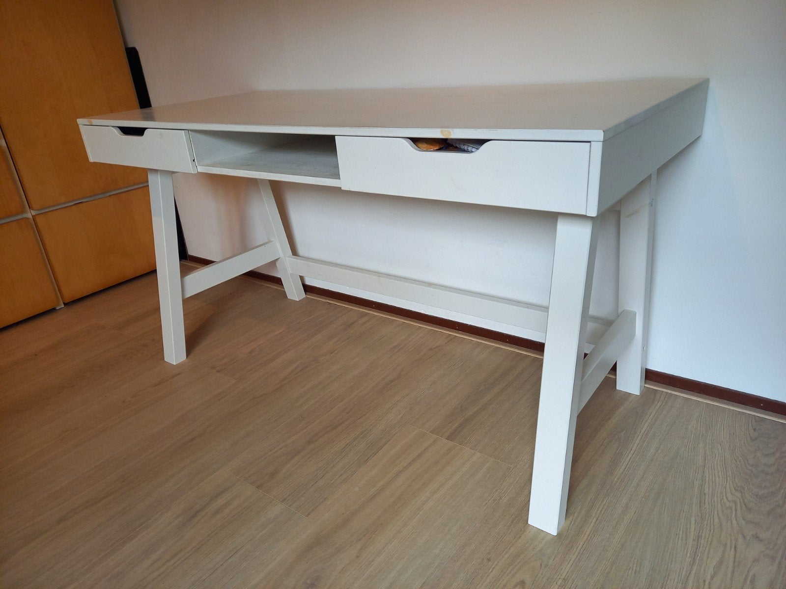 Bureau, Ophalen, Gebruikt, Scandinavisch, Hout