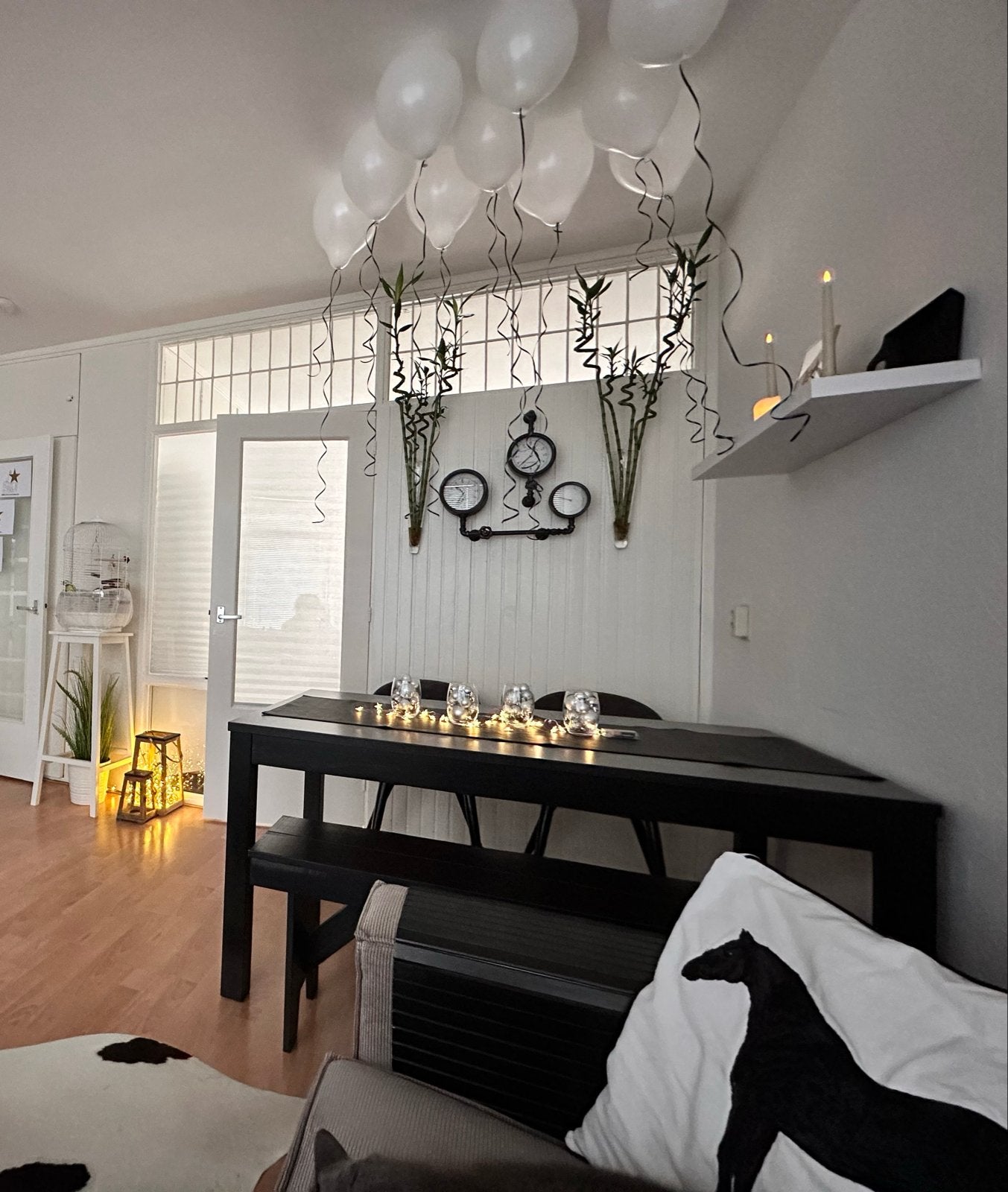 IKEA uitschuifbare eettafel zwartbruin, Huis en Inrichting, Ophalen, Gebruikt, 200 cm of meer, 50 tot 100 cm