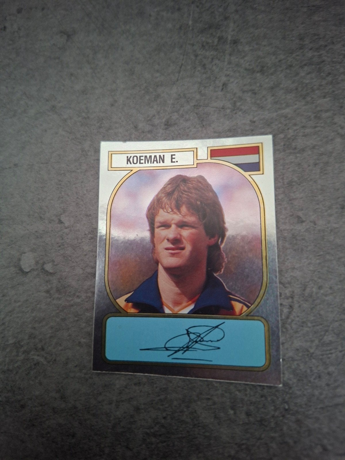 Panini sticker Voetbal 89. Erwin Koeman Nederland., Ophalen of Verzenden, Zo goed als nieuw, Sticker