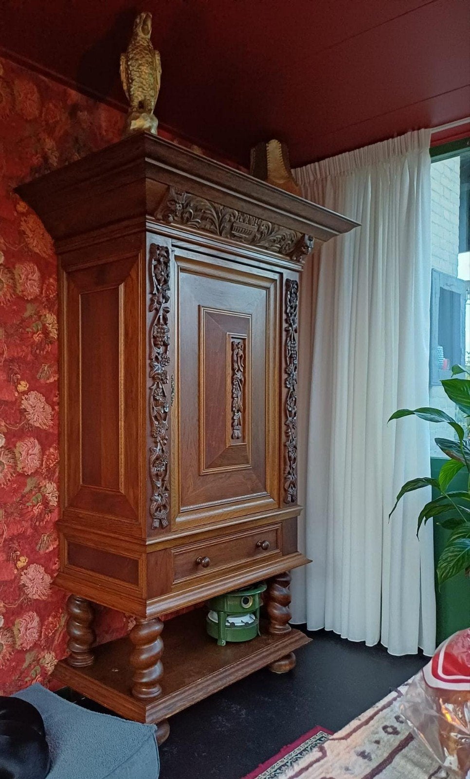 mooie kast, Ophalen