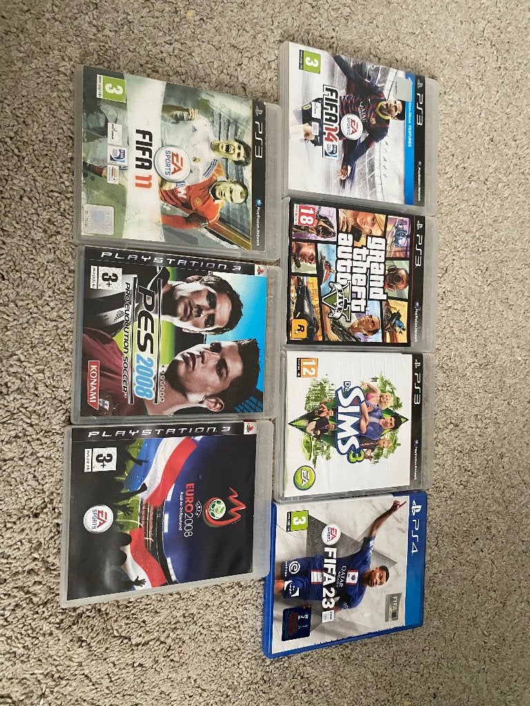 PlayStation Games Bundel (PS3/PS4) - FIFA, GTA, Sims, PES, Spelcomputers en Games, Ophalen, Gebruikt, Vanaf 18 jaar, Overige genres