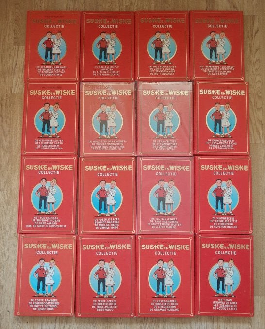 Collectie Suske & Wiske / Lekturama / 16 Boeken = 64 strips!, Meerdere stripboeken, Ophalen of Verzenden, Gelezen