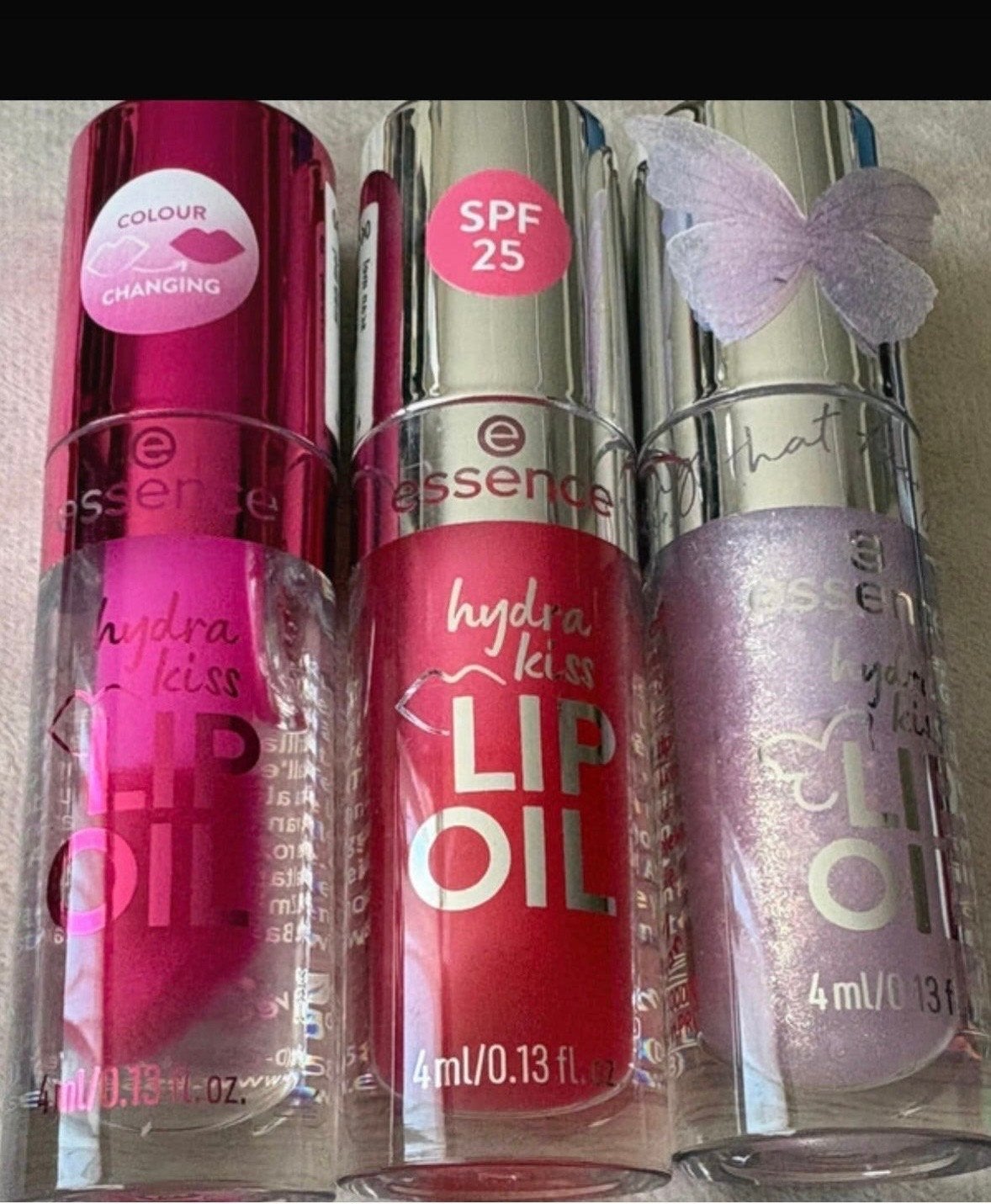 Essence Hydra Kiss Lip Oil Set - 3 stuks, Lippen, Verzenden, Nieuw, Make-up