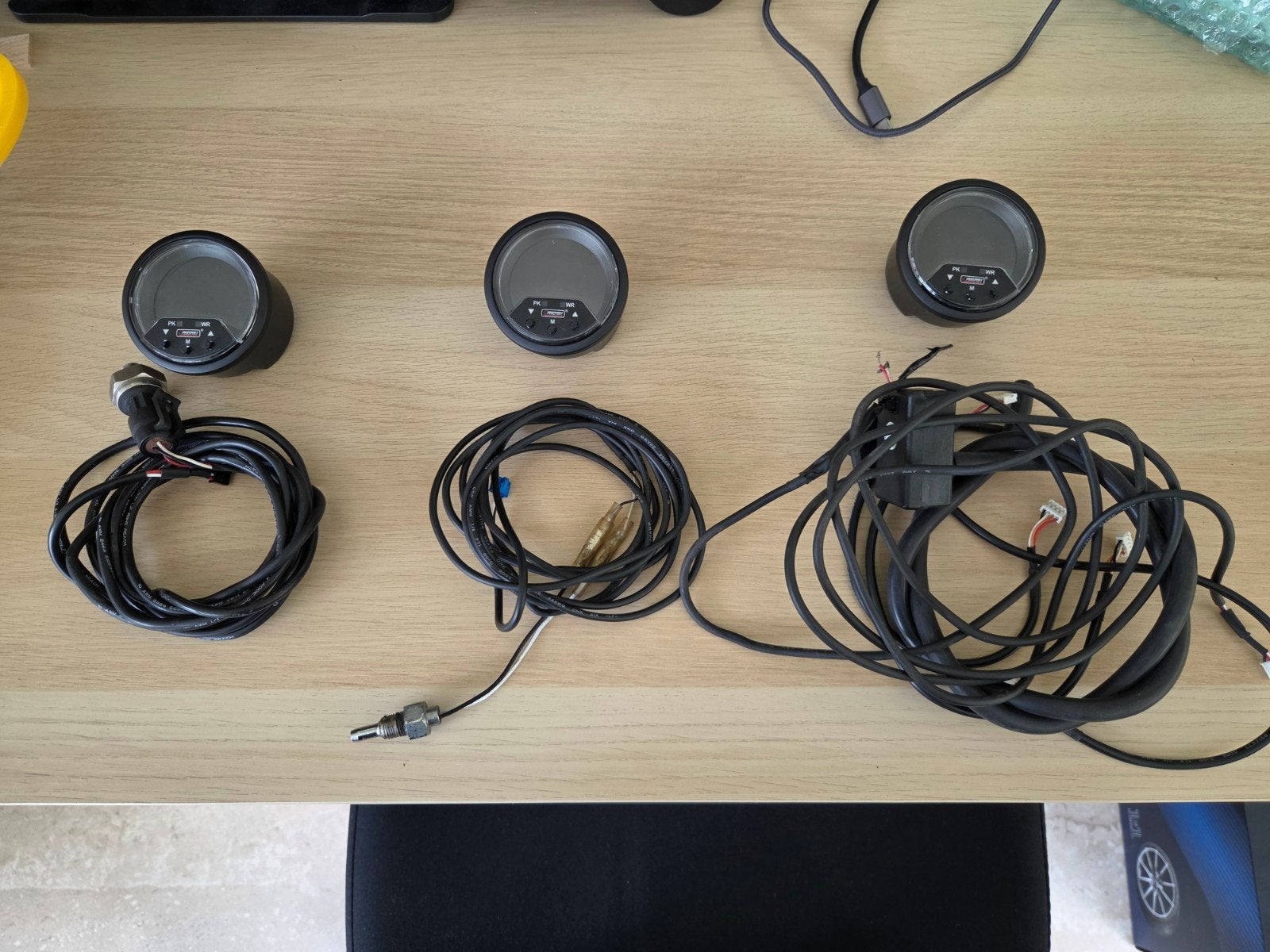 Prosport Evo meterset 60 mm (Boost, oliedruk en temperatuur), Ophalen of Verzenden, Gebruikt