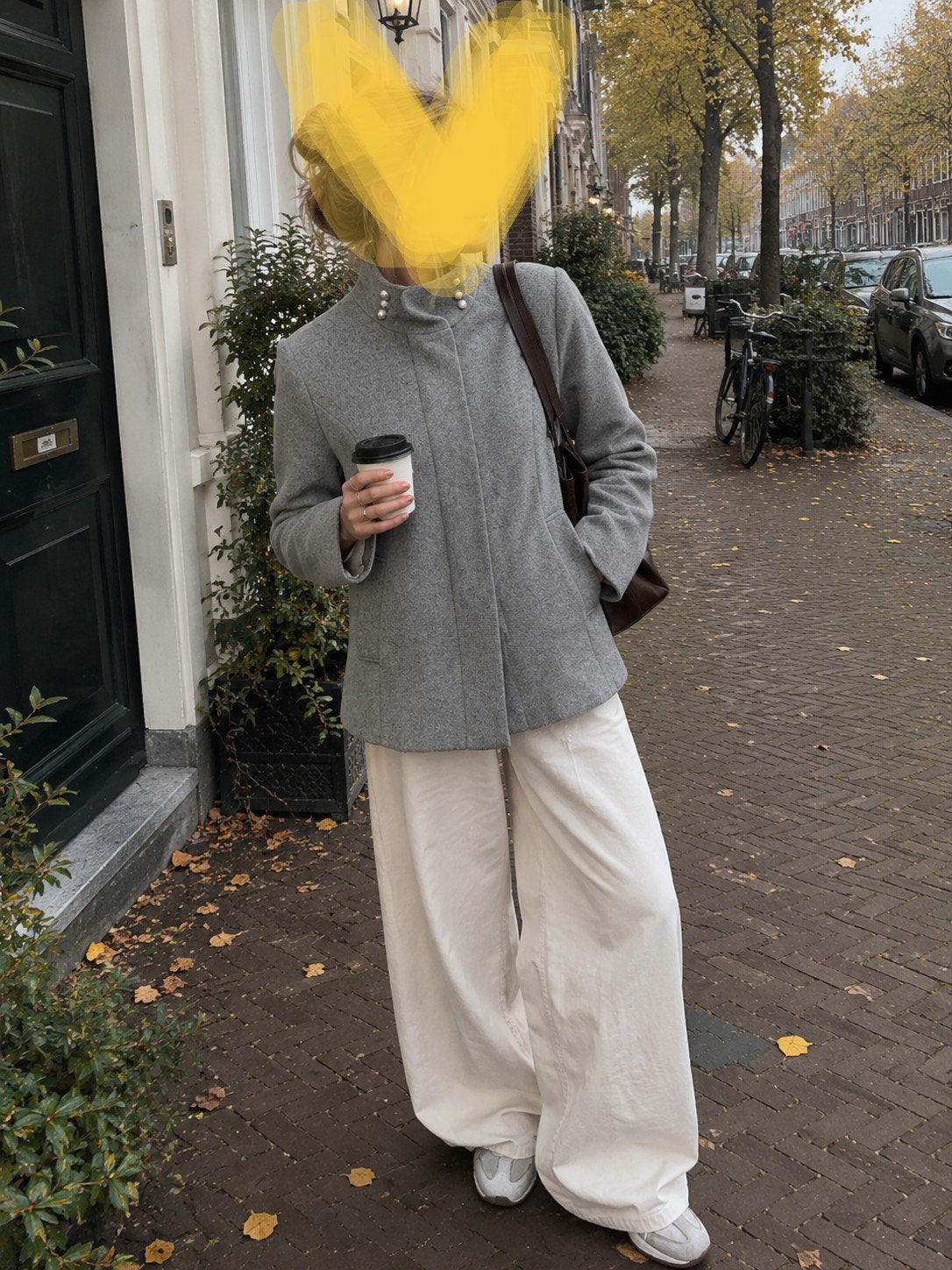 Mooie jas met wol en kasmier, 40, Paola, Ophalen of Verzenden, Zo goed als nieuw, Maat 38/40 (M), Grijs