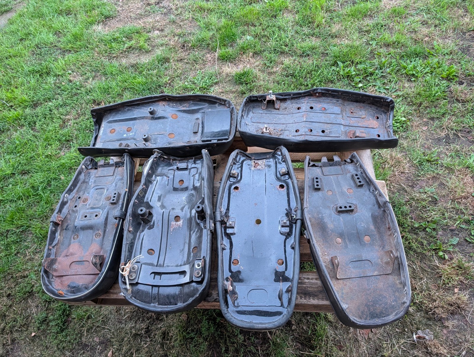 honda zadels / buddy seat jaren 60 70, Motoren, Ophalen of Verzenden