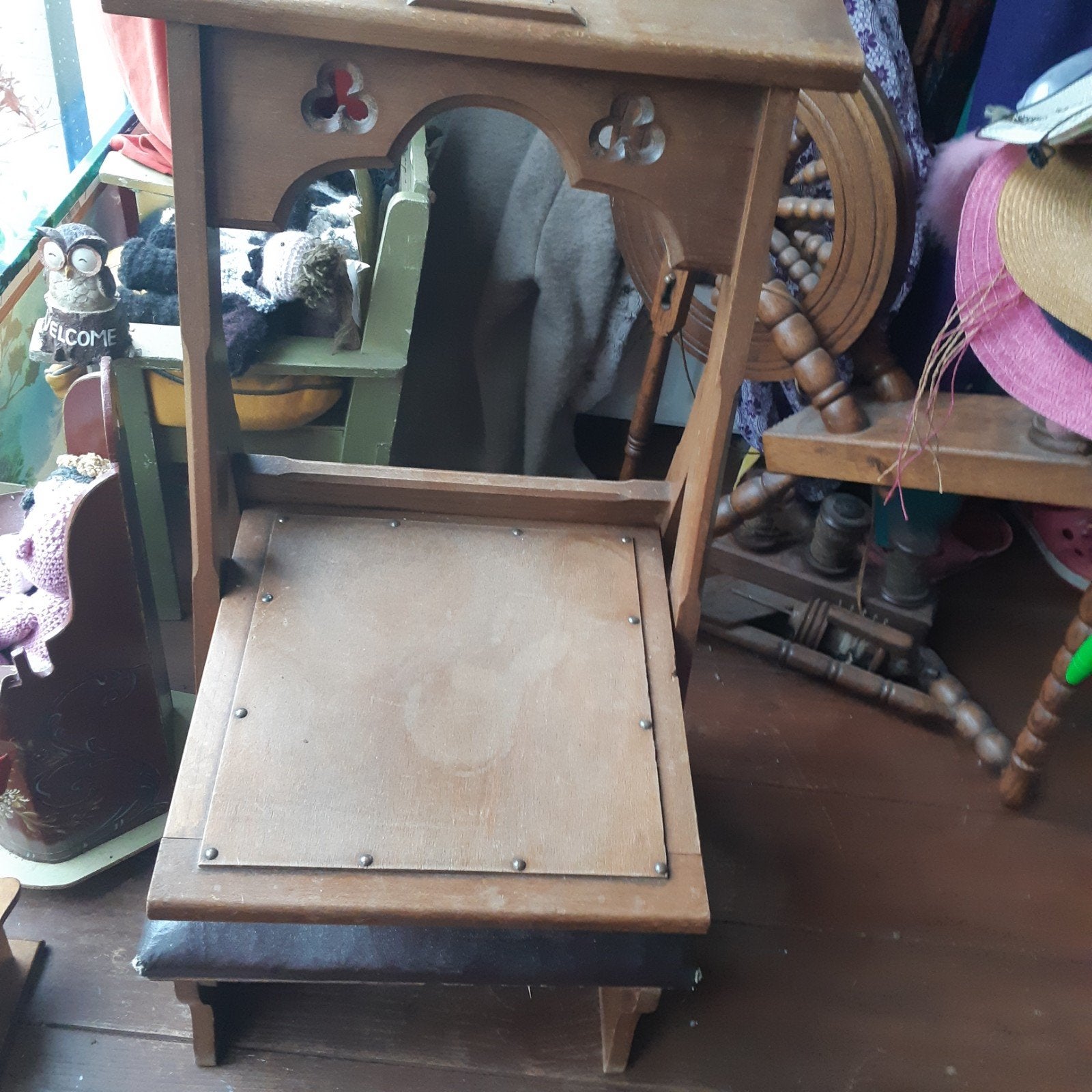 bidstoel, Ophalen, Rechthoekig