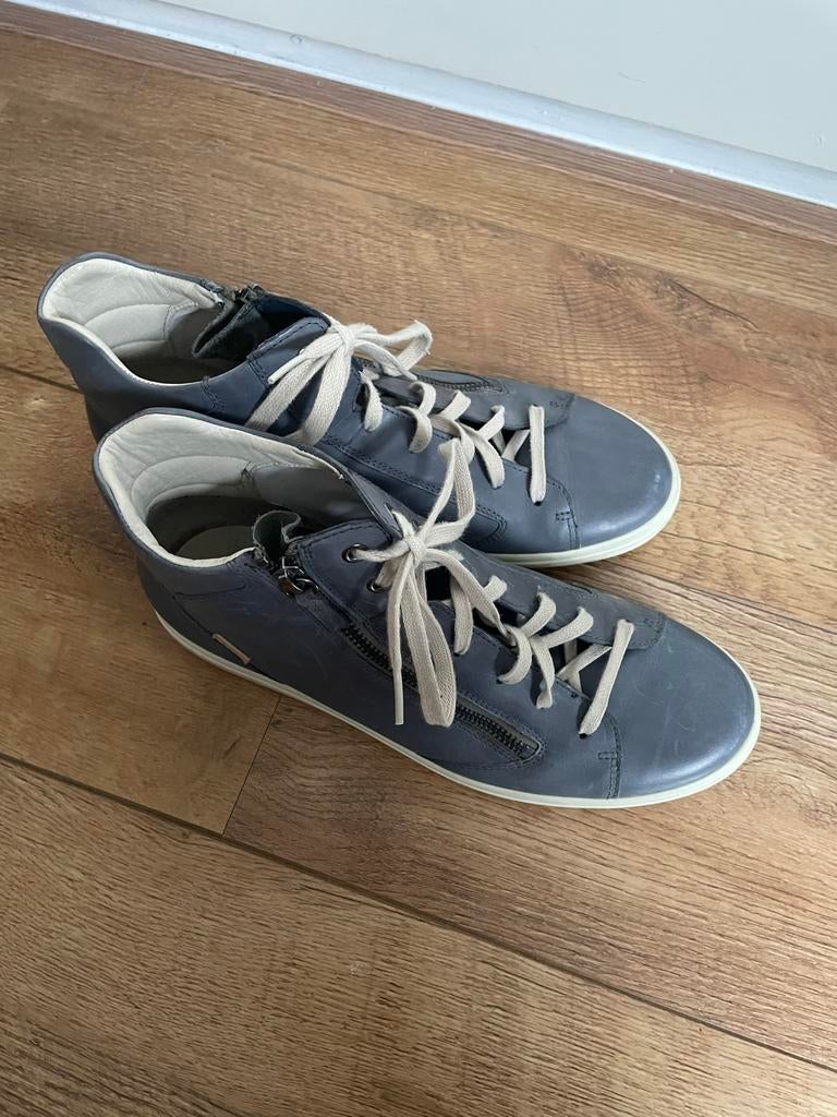 ECCO leren sneakers - Maat 42, Kleding | Dames, Schoenen, Blauw, Ophalen of Verzenden, Sneakers of Gympen, Zo goed als nieuw