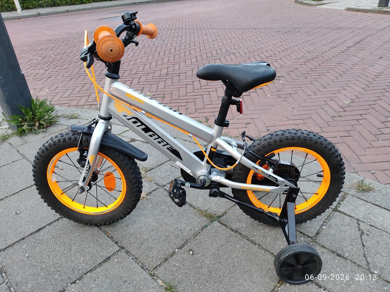 kinderfiets, Ophalen, Gebruikt, Staal, Minder dan 16 inch