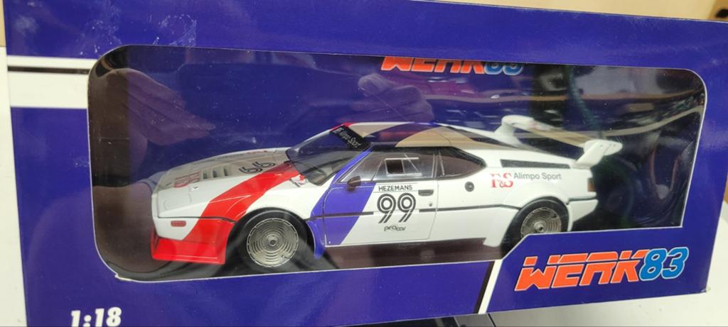 Werk83 BMW M1 Procar Toine Hezemans, Hobby en Vrije tijd, Modelauto's | 1:18, Ophalen of Verzenden, Zo goed als nieuw, Auto, Overige merken