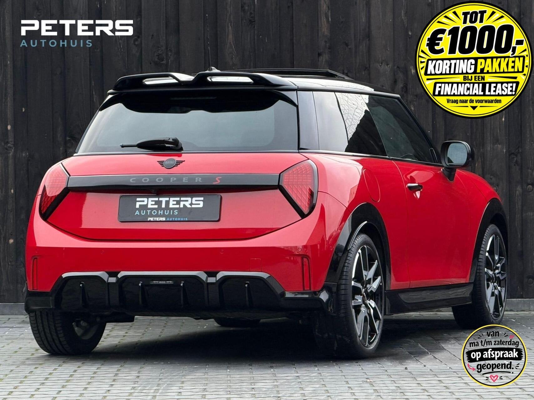 Mini Mini 2.0 Cooper S John Cooper Works XL| Met alle opties, Auto's, Zwart, 4 stoelen, Leder, Bedrijf