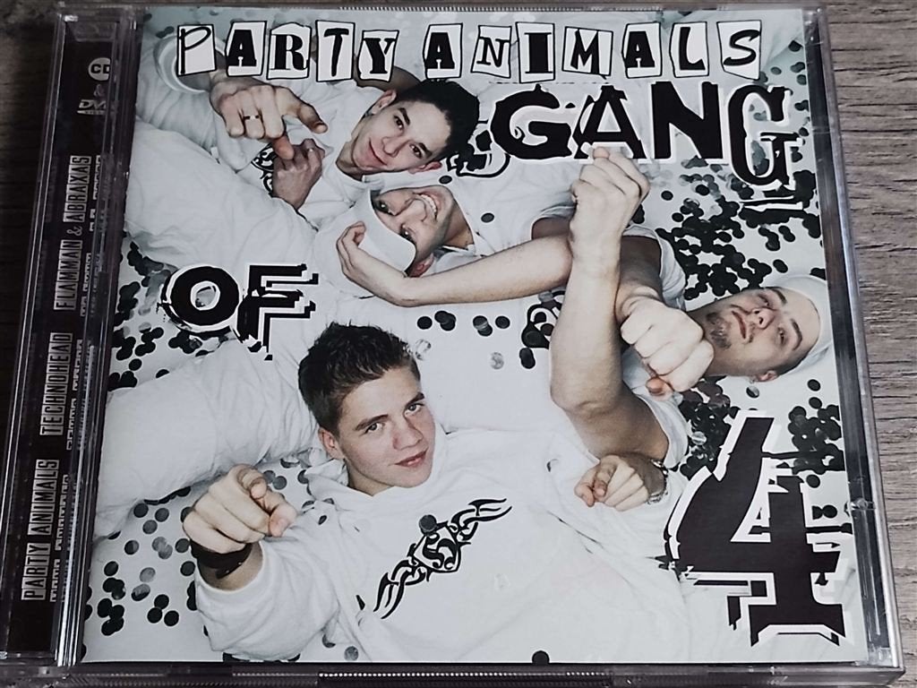 Party Animals ‎– Gang Of 4 [CD + DVD], Ophalen of Verzenden, Zo goed als nieuw, Disco