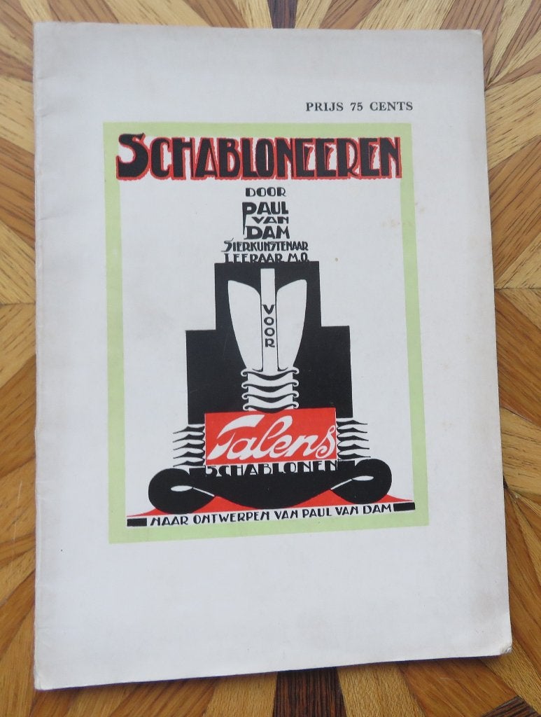SCHABLONEEREN - Talens Schablonen - 1925, Ophalen of Verzenden