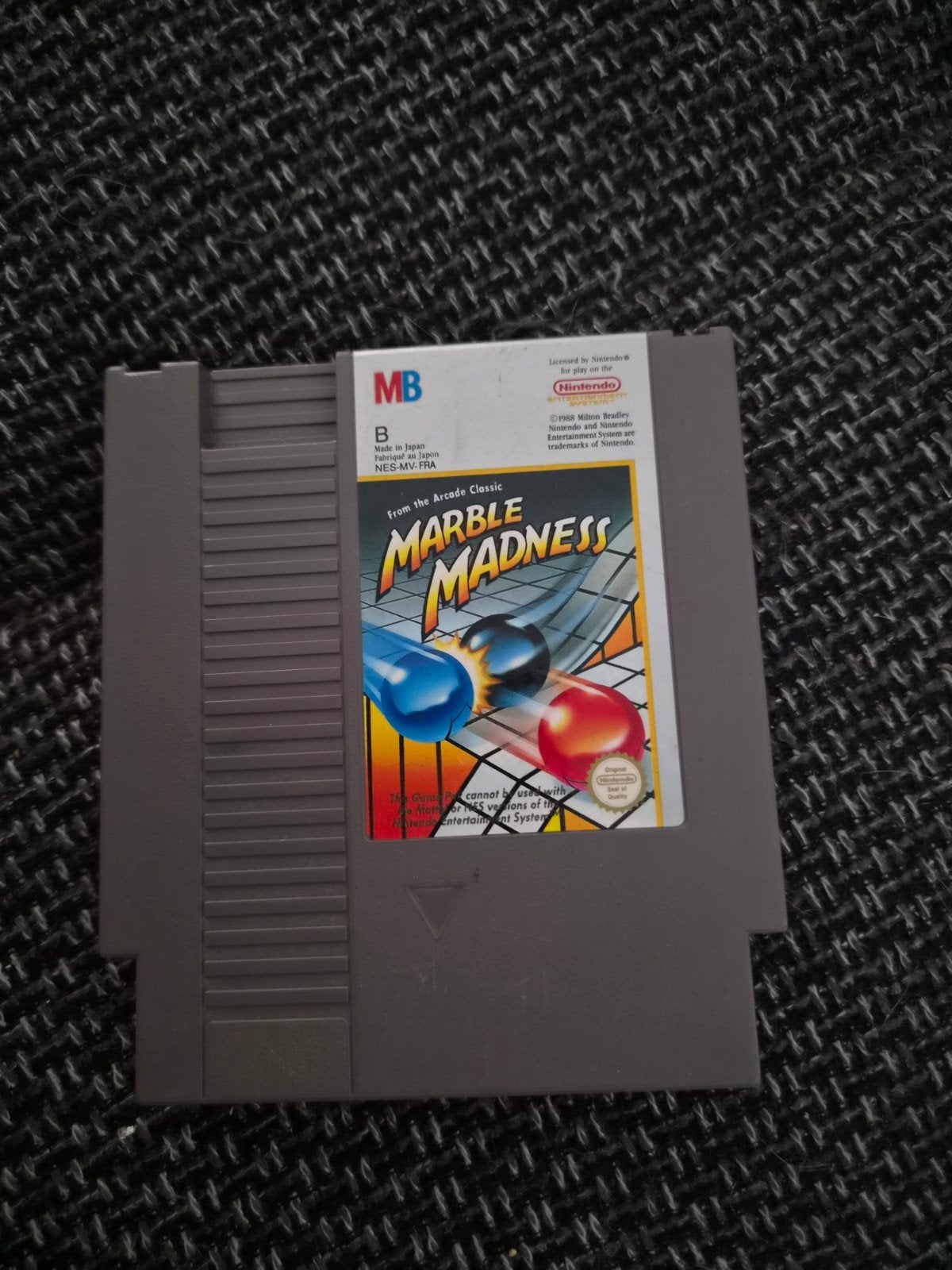 Marble Madness NES - Klassieke Arcade Game, Puzzel en Educatief, Gebruikt, 1 speler, Ophalen of Verzenden