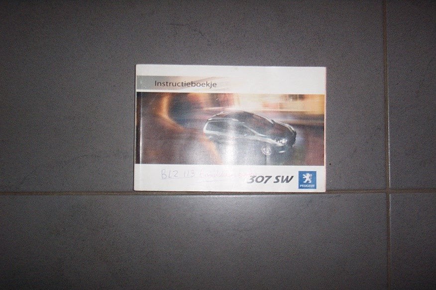 Gebruikershandleiding voor PEUGEOT 307 SW  2001/2008, Ophalen of Verzenden