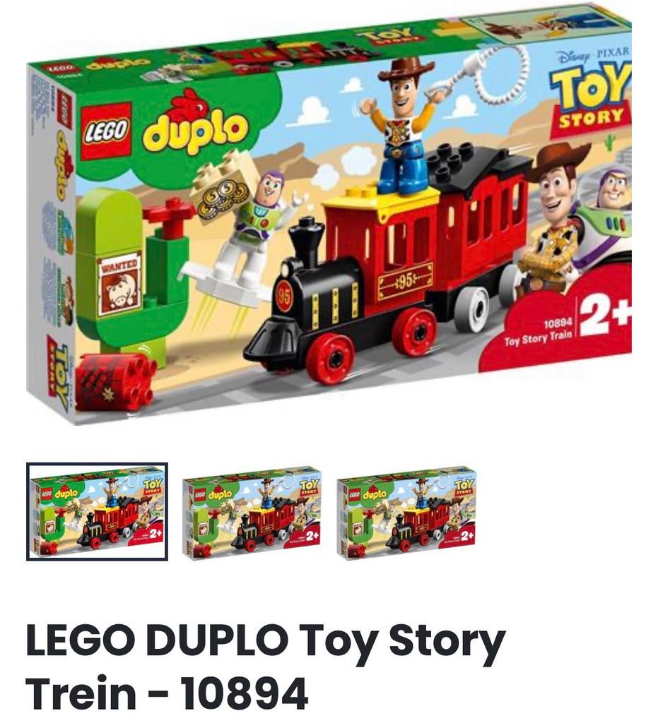 Lego Duplo Toy Story trein, Kinderen en Baby's, Speelgoed | Duplo en Lego, Ophalen, Zo goed als nieuw, Duplo