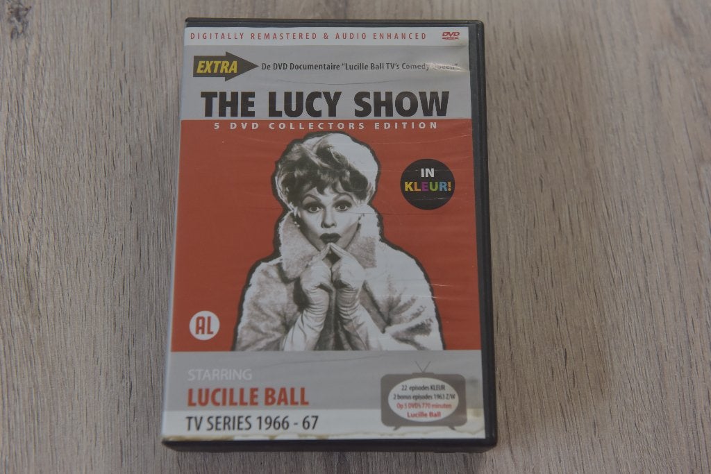 THE LUCY SHOW - LUCILLE BALL TV SERIES 1966-1967 - 5DVDbox, Engels, Verzenden, Alle leeftijden, Nederlands
