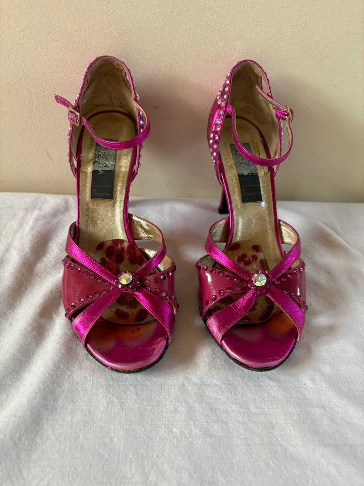 Latin dansschoenen, Ophalen of Verzenden, Zo goed als nieuw, Schoenen
