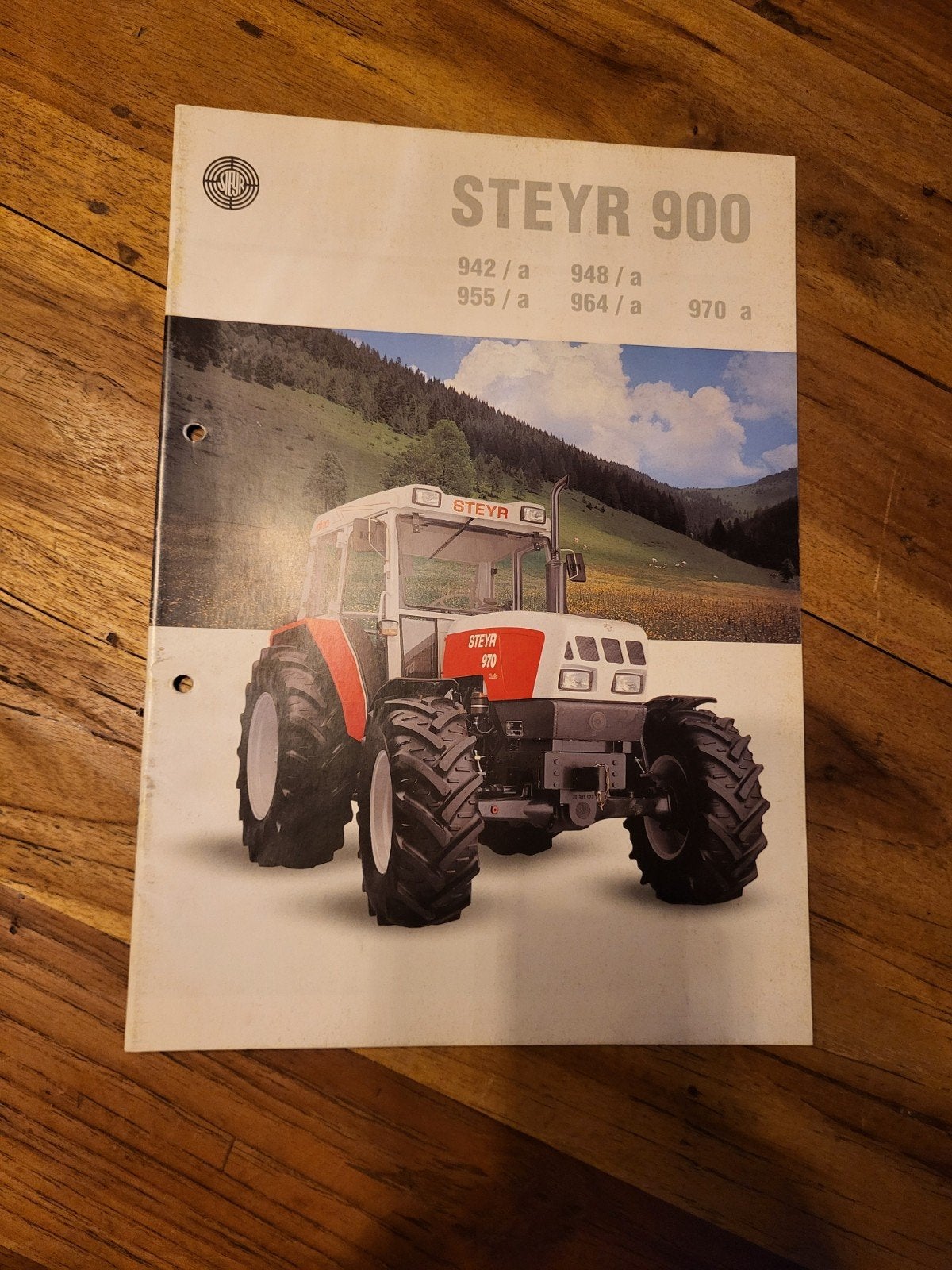tractor folder Steyr 900, Ophalen of Verzenden, Zo goed als nieuw