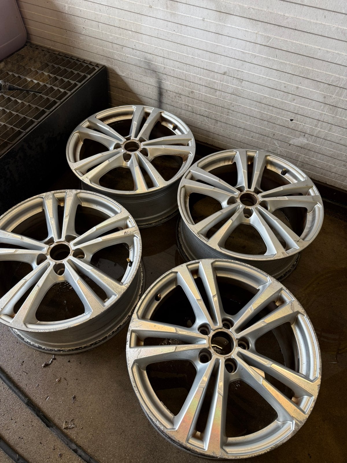 Audi A3 originele 18 inch lichtmetalen velgen – 5x112 – ET51, Auto-onderdelen, Banden en Velgen, Ophalen, 18 inch, Overige, Gebruikt