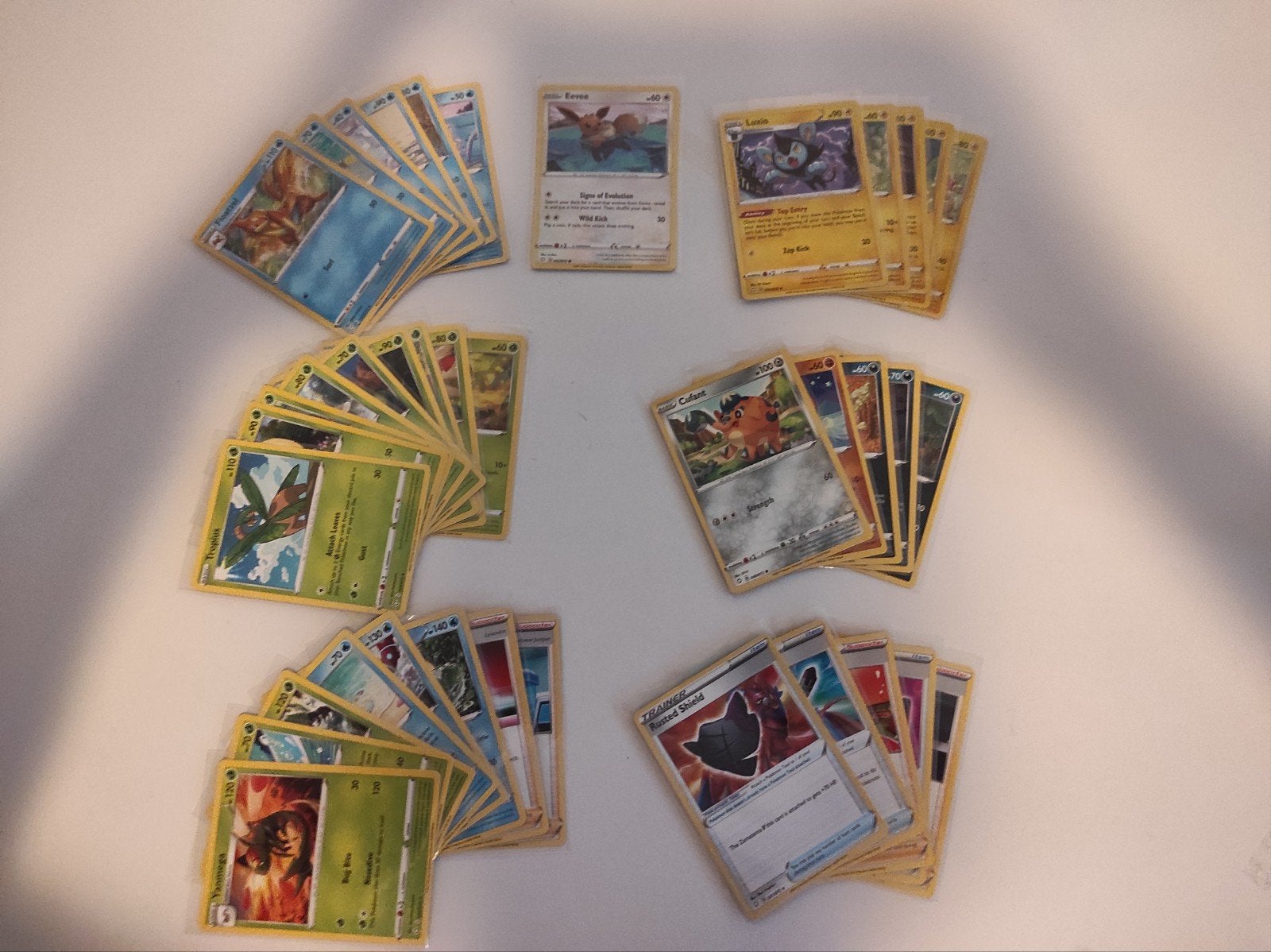 Pokemon Shining Fates Non Holo Set Compleet 39 Kaarten, Hobby en Vrije tijd, Verzamelkaartspellen | Pokémon, Ophalen of Verzenden