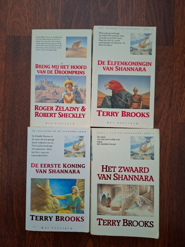 Shannara serie, Ophalen, Gelezen, Therry Brooks