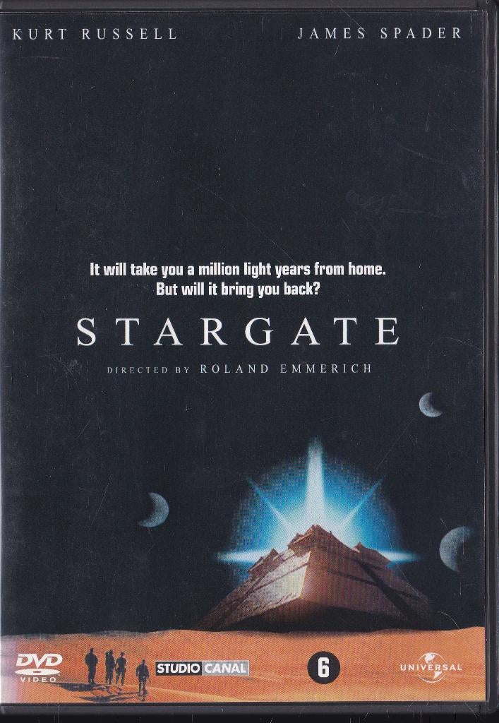 Stargate ֎ 1994, Kurt Russell, James Spader, Vanaf 6 jaar, Ophalen of Verzenden, Zo goed als nieuw, Science Fiction