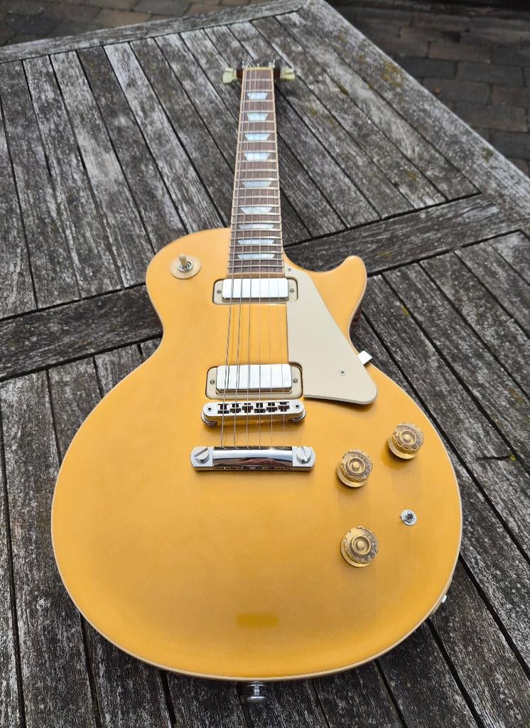 Gibson Les Paul Deluxe Goldtop 2015, Ophalen, Zo goed als nieuw, Solid body, Gibson
