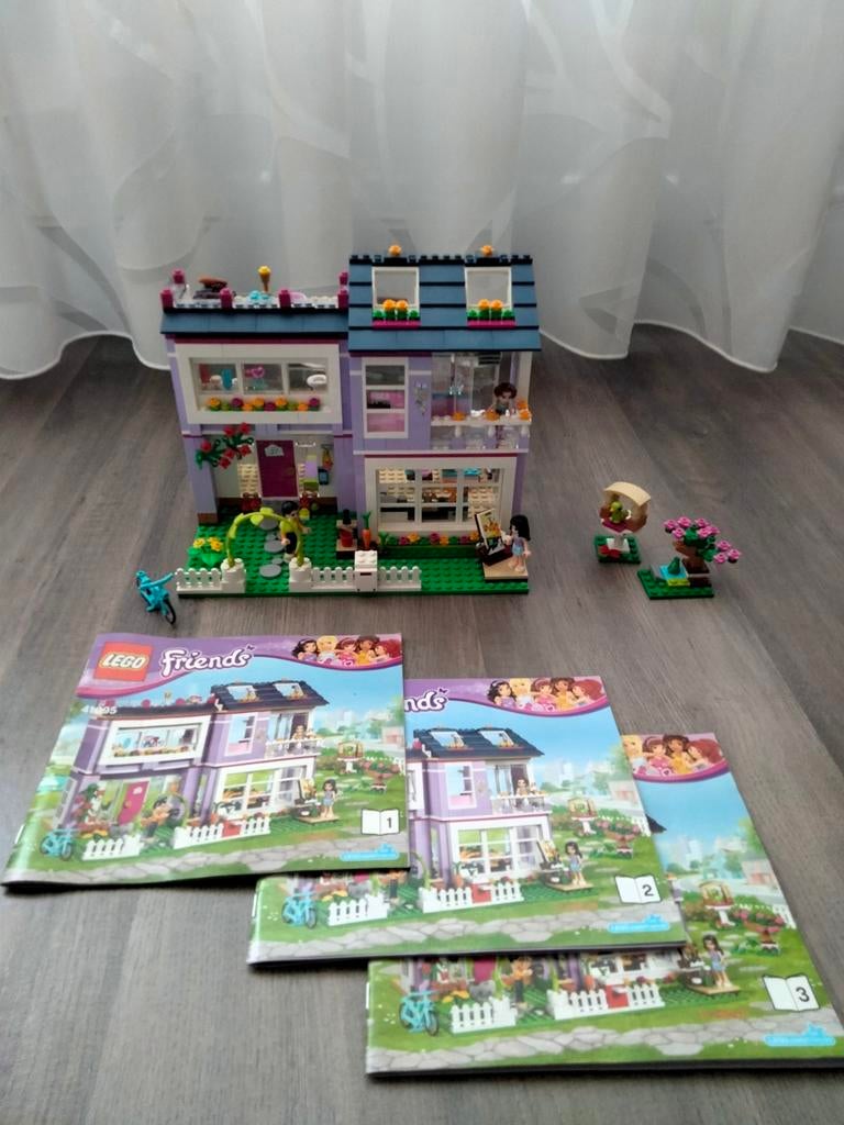 41095 Lego Friends Emma's huis, Verzenden, Zo goed als nieuw, Complete set, Lego