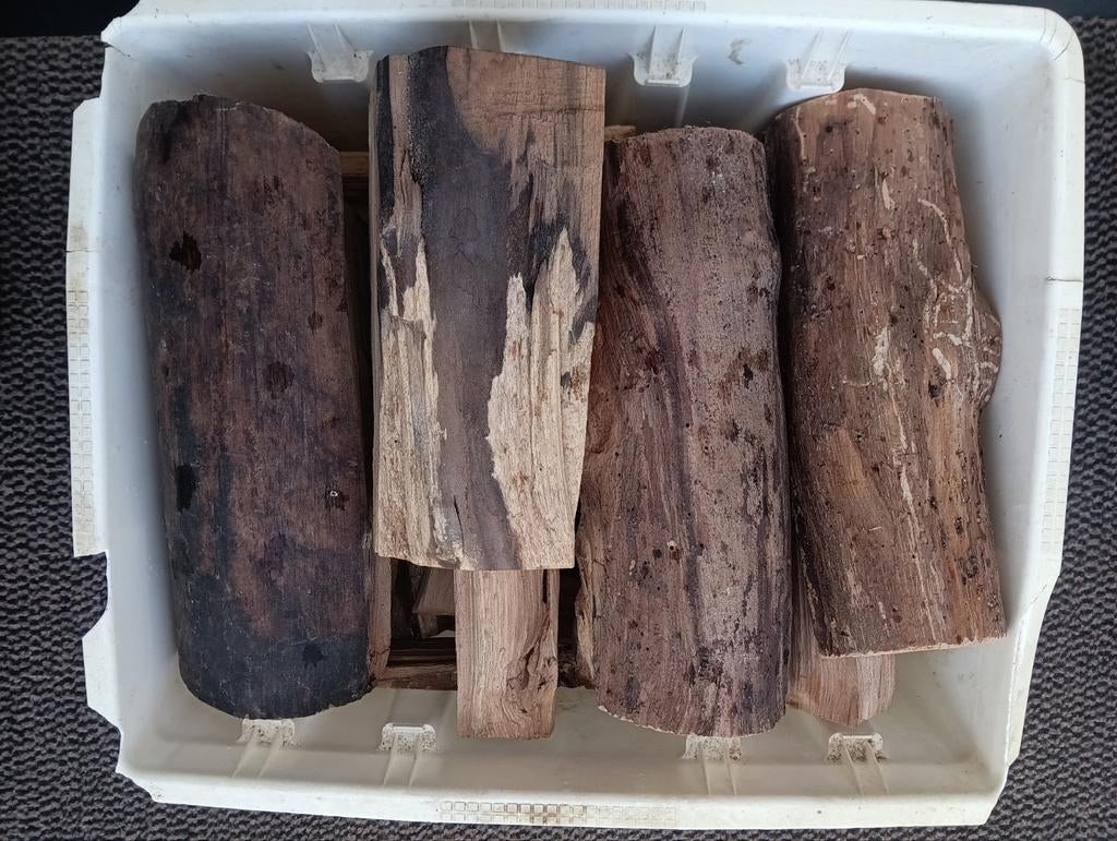 Walnoot hout voor inlegwerk of decoratie, Doe-het-zelf en Verbouw, Hout en Planken, 25 tot 50 mm, Overige typen, Nieuw, Ophalen of Verzenden